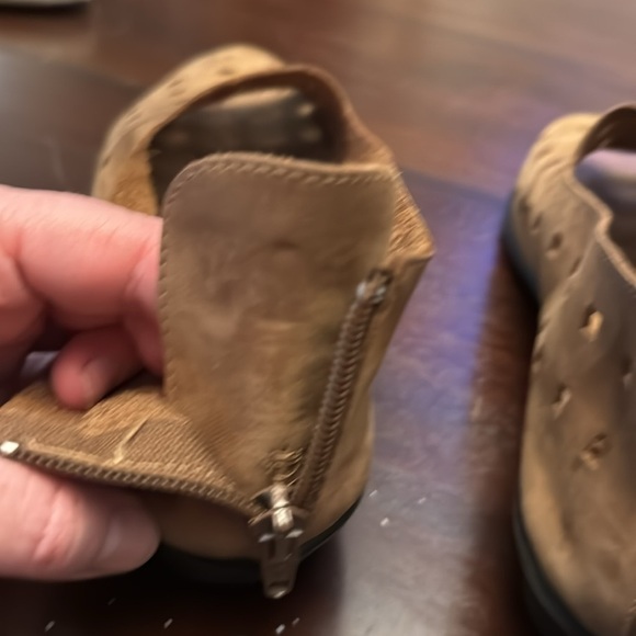 Sesto Meucci tan leather women’s Evonne sandals size 9 - Picture 5 of 8